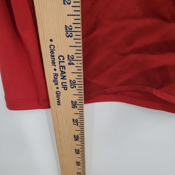 Ann Taylor Shimmer Mixed Media Tank Top Women Size Large Scoop Neck Shell - Picture 7 of 11